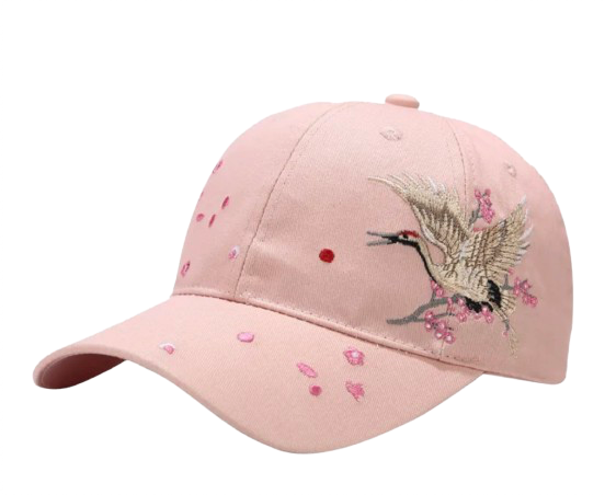 Crane blossom cap