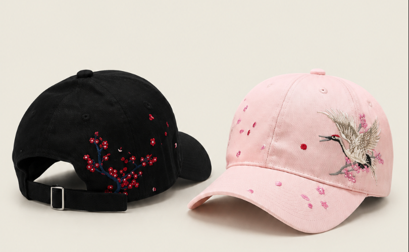 Crane blossom cap