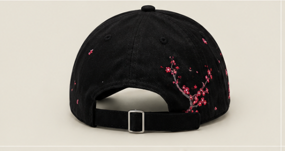 Crane blossom cap